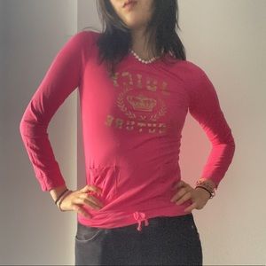 Juicy Couture pink top